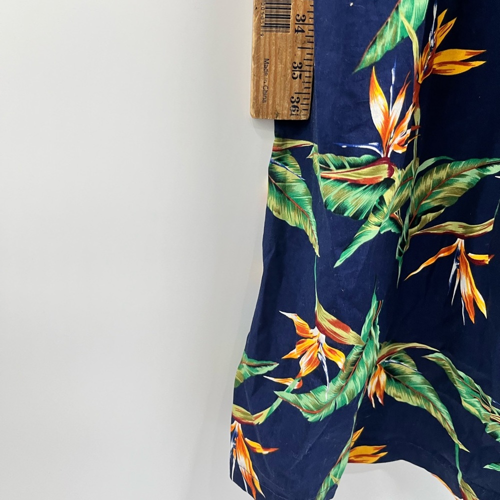 Hawaiian Original Hilo Hatter Summer Sleeveless Floral Maxi Dress Size 18 - Picture 4 of 11